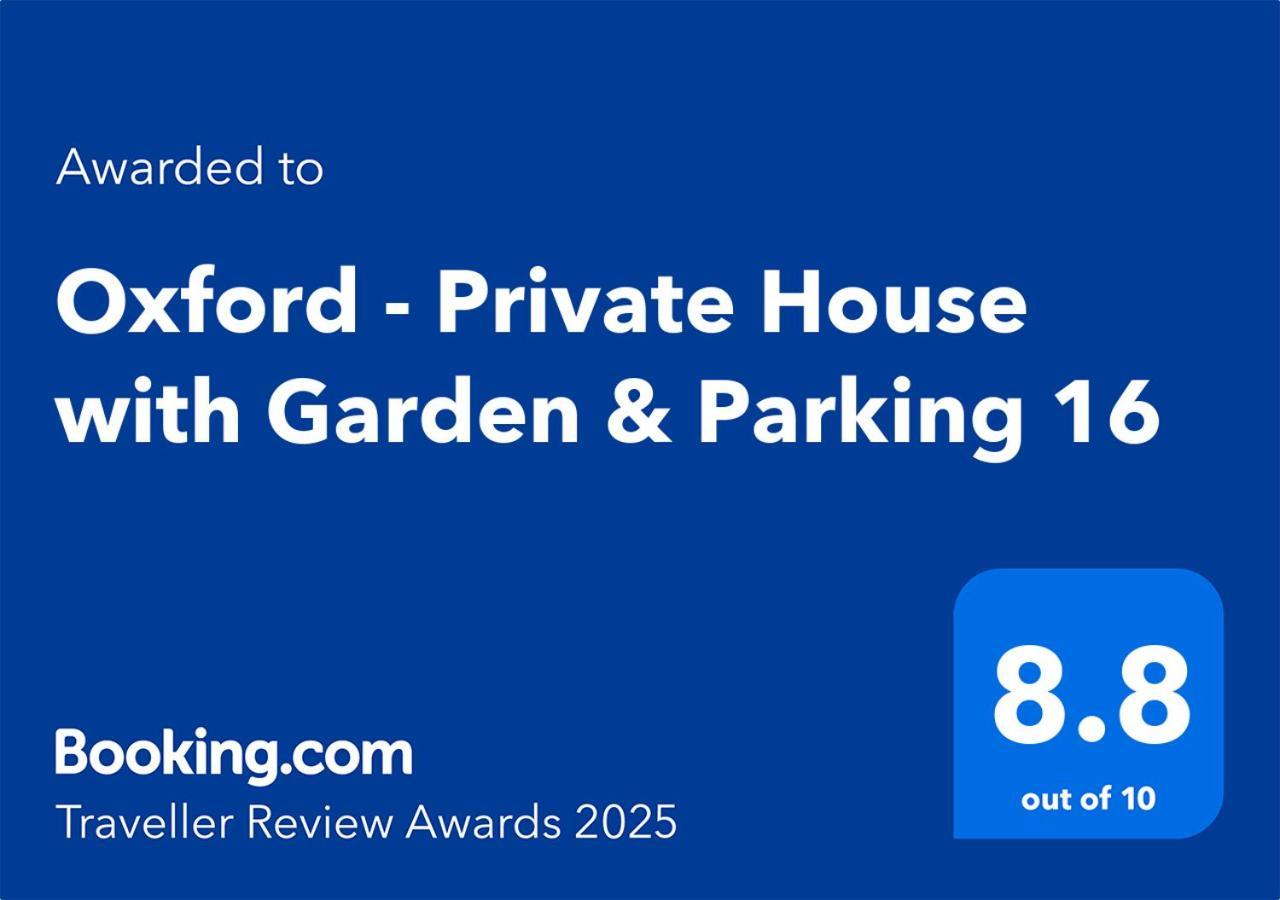 Oxford - Private House With Garden & Parking 16アパートメント エクステリア 写真